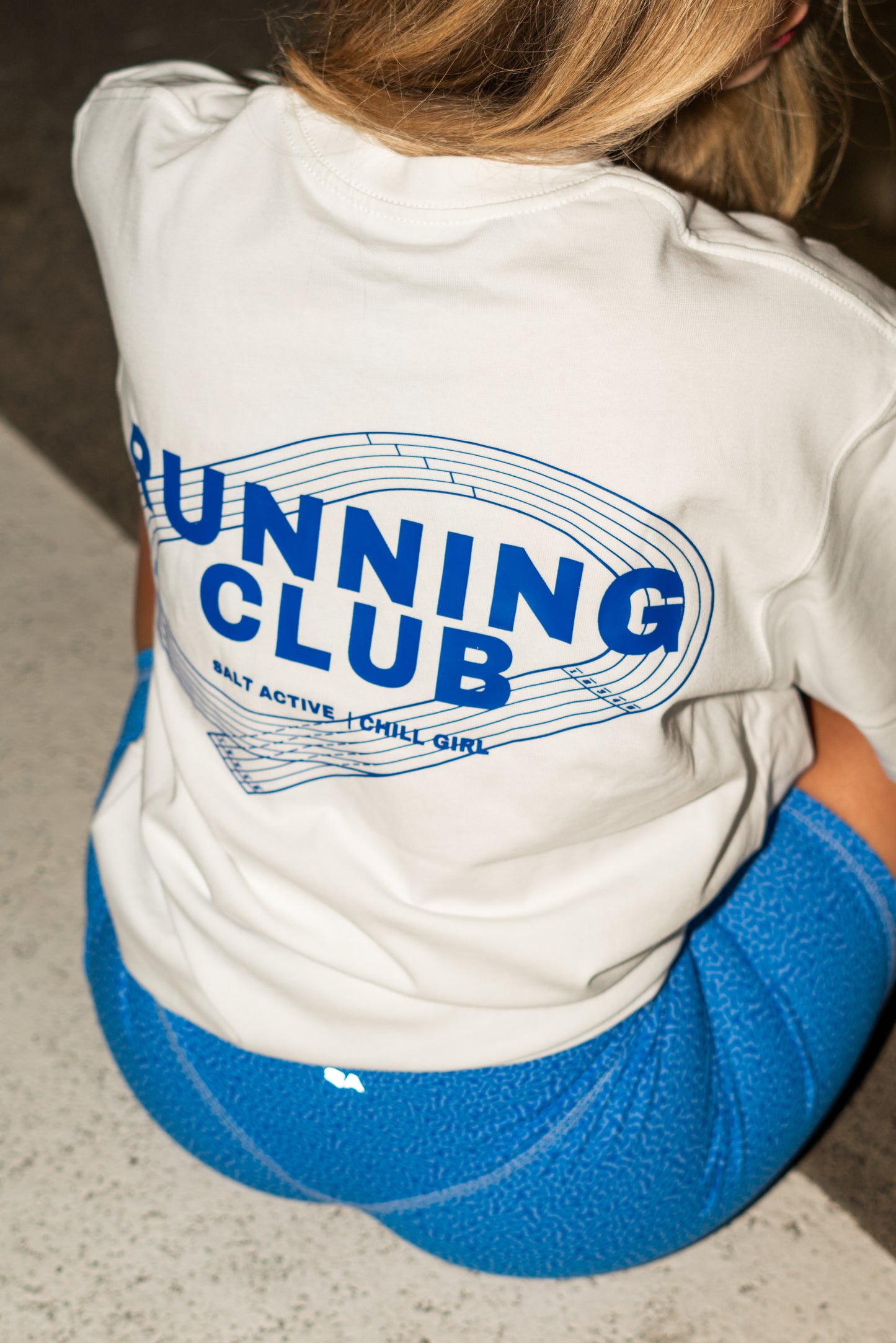 Chill Girl Run Club x Salt Active Tee